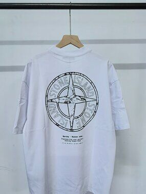 Stone Island White T-Shirt